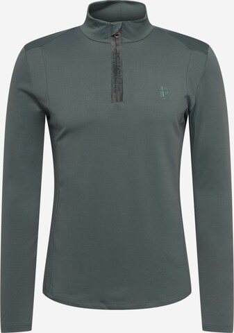 PROTEST Athletic Sweatshirt 'Will' in Green: front