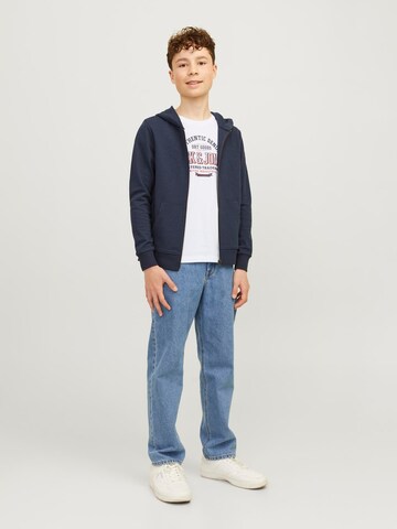 balts Jack & Jones Junior T-Krekls