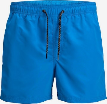JACK & JONES Board Shorts 'Crete' in Blue: front