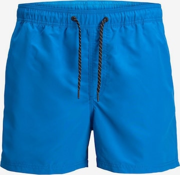 Shorts de bain 'Crete' JACK & JONES en bleu : devant