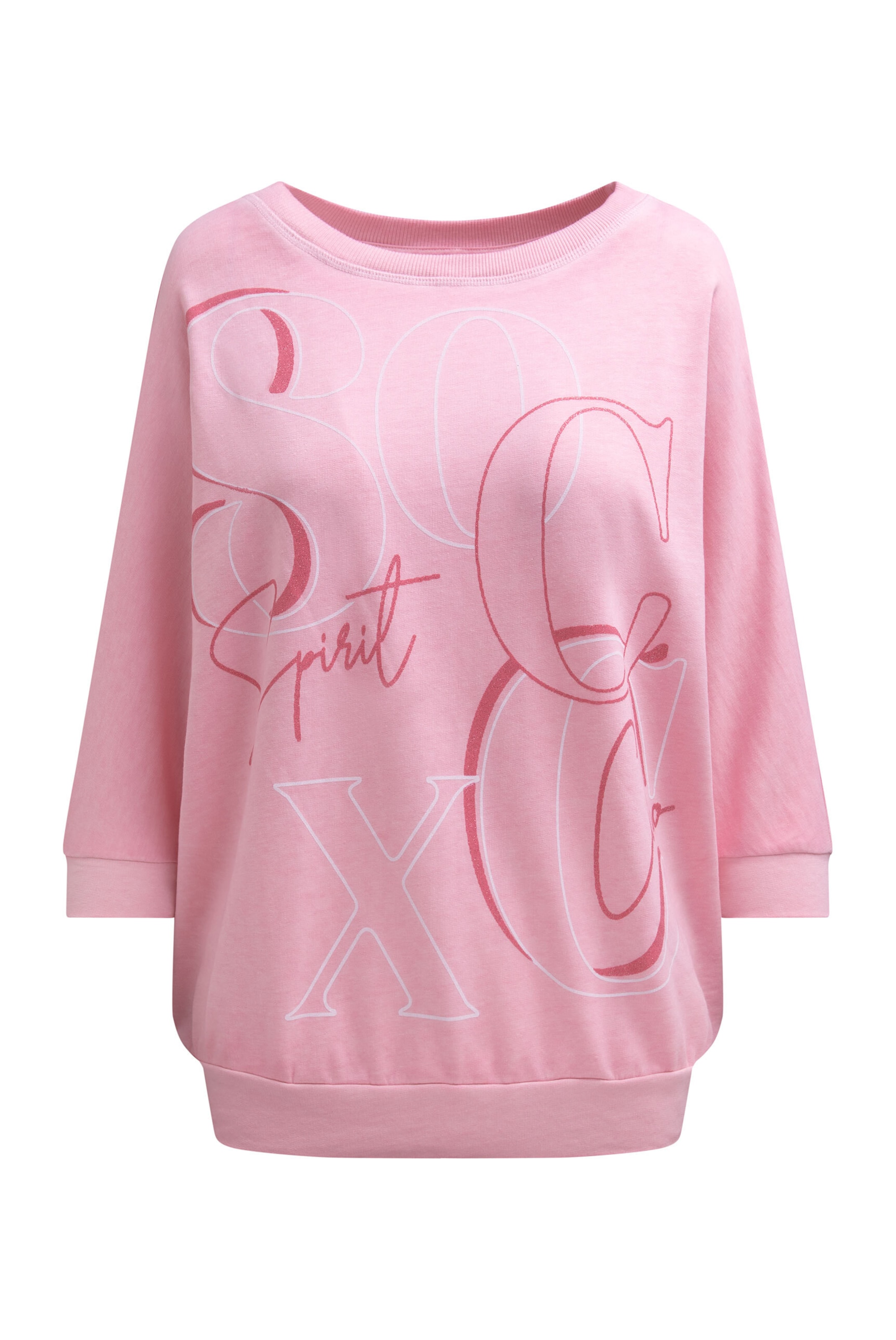 Soccx Sweatshirt in Pink: Vorderseite