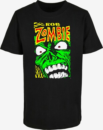 Merchcode Shirt 'Rob Zombie - Zombie' in Black: front