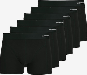 JACK & JONES Boxershorts 'Jacbasic' in Zwart: voorkant