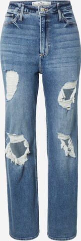 HOLLISTER Regular Jeans in Blauw: voorkant
