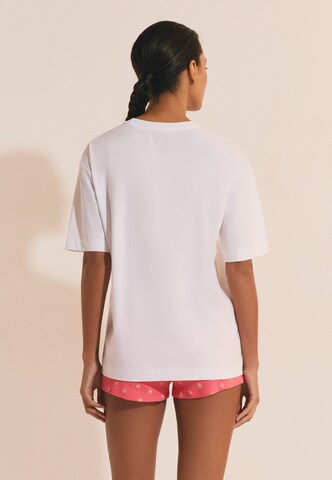 Camicia da notte 'Joanne' di ETAM in bianco