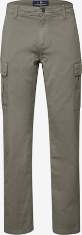 Street One MEN Loosefit Straight Leg Cargo Hose in Grün: Vorderseite