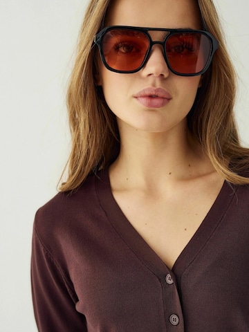 Noella Neulepaita ' N-Marg Knit Cardigan ' värissä ruskea