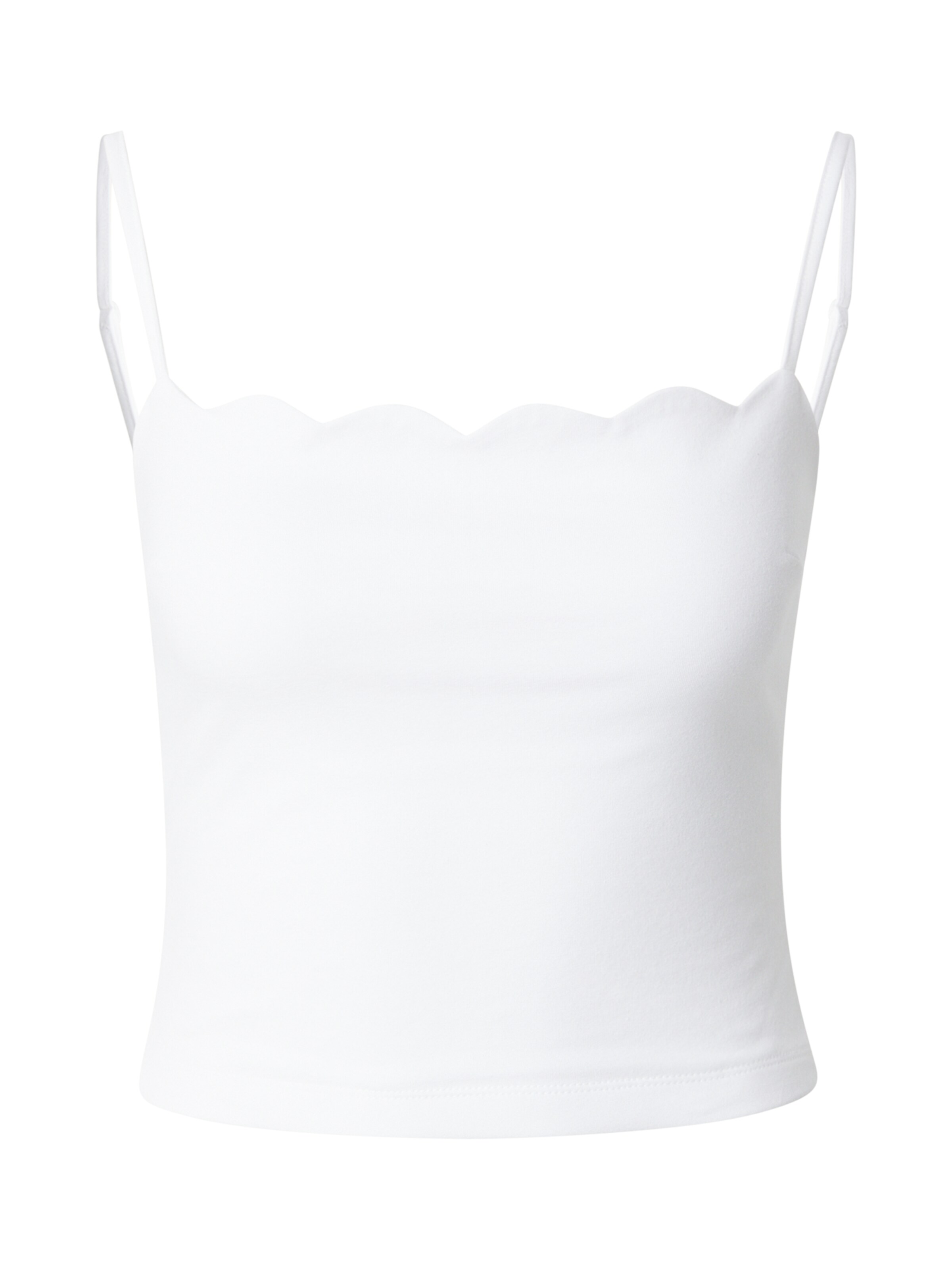 ABOUT YOU Top 'Gotje' in White: front