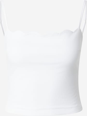 ABOUT YOU Top 'Gotje' in White: front