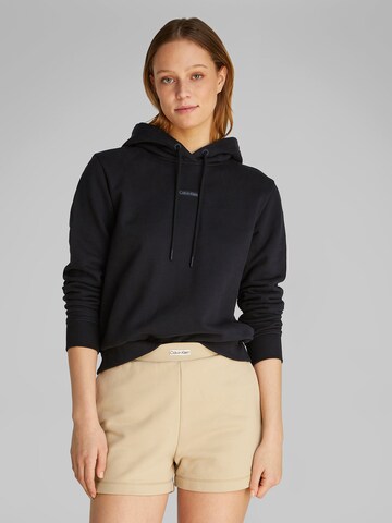 Felpa di Calvin Klein Jeans in nero: frontale
