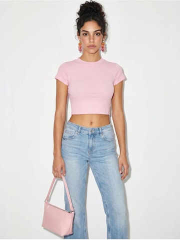 Bianco Lucci Top 'Crop Top' | roza barva