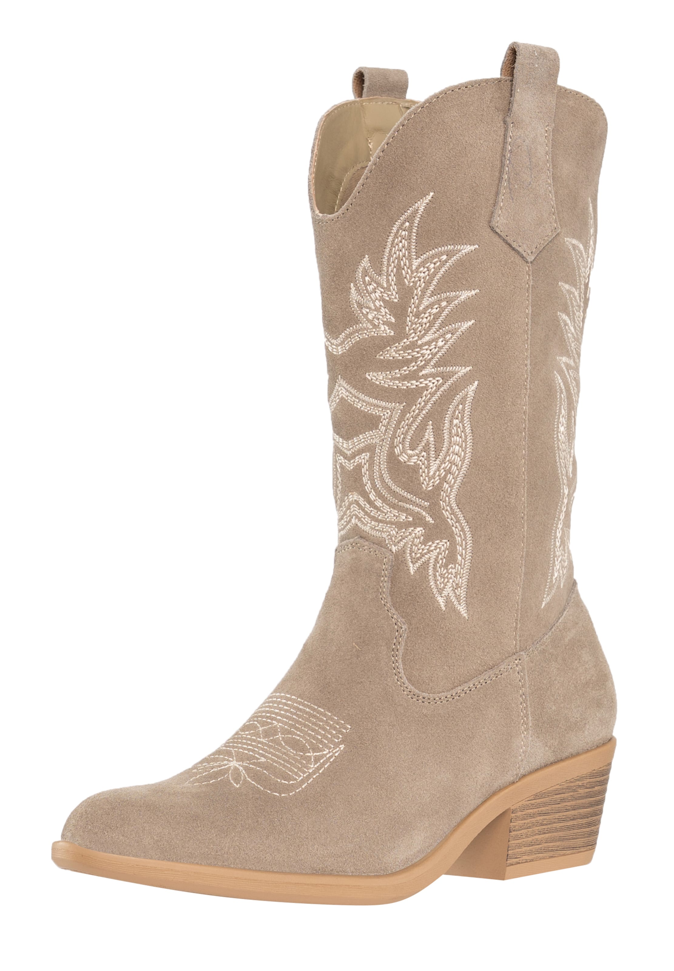 Salinyang Comwboystøvler i grøn: forside