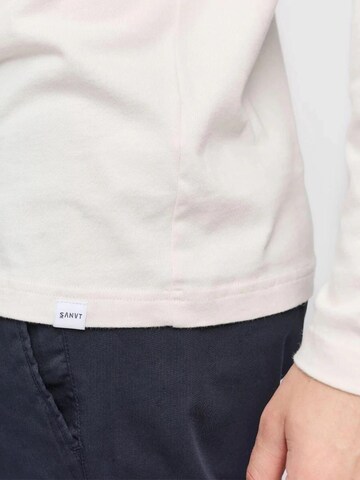 SANVT Shirt 'The Longsleeve T-Shirt' in White