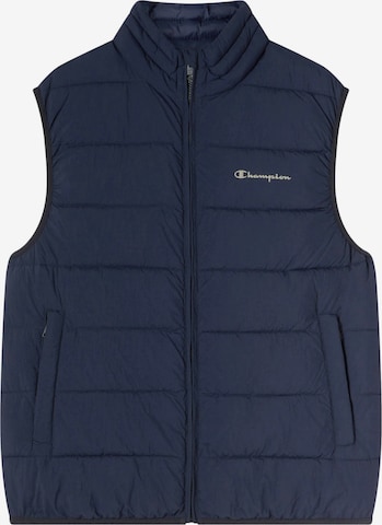 Champion Authentic Athletic Apparel Vest in Blue: front