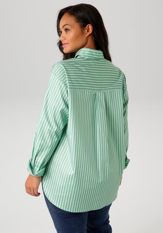 Aniston Plus Blouse in Green