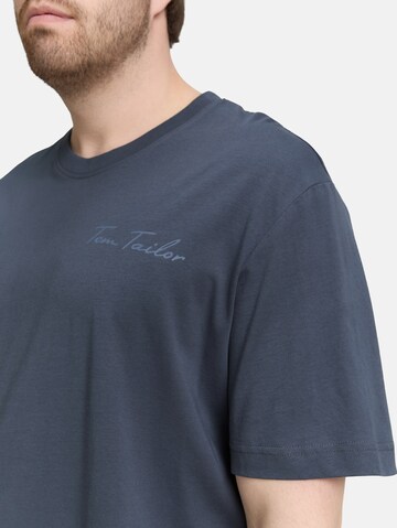 TOM TAILOR Men + Shirt in Grijs