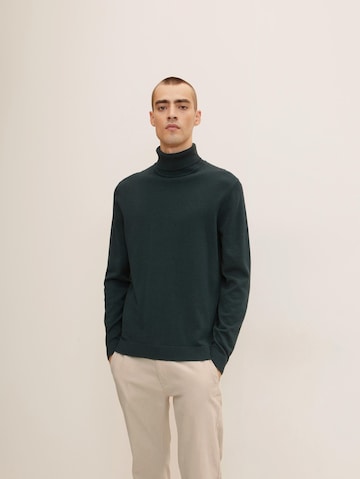 TOM TAILOR Pullover in Grün