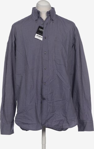 Trussardi Button Up Shirt in XL in Blue: front