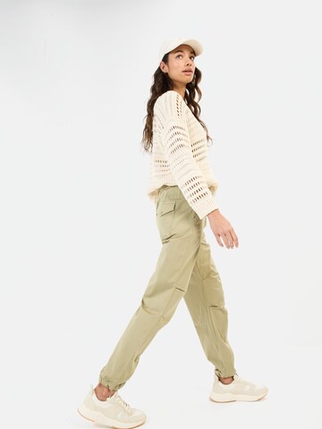 CAMEL ACTIVE Regular Casual Pants aus einem Baumwollmix in Beige