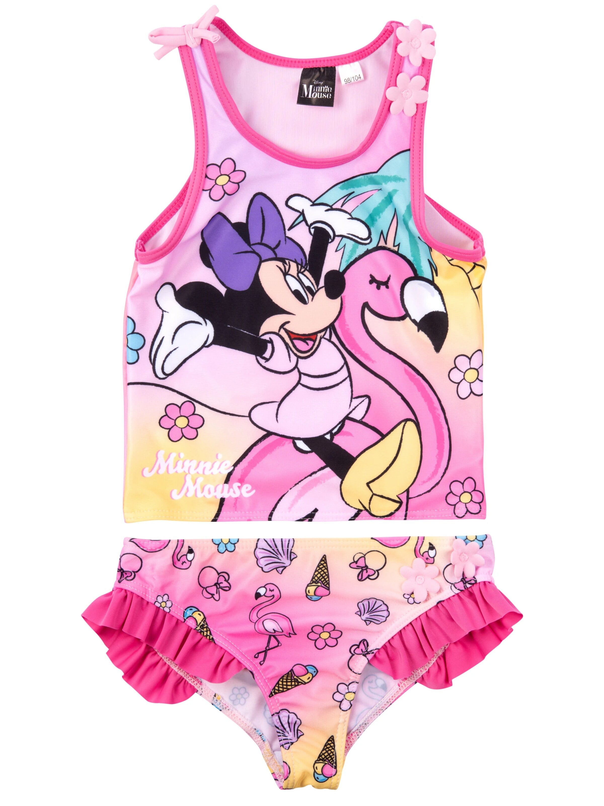 MINNIE MOUSE Bralette Bikini 'Tankini' in Pink