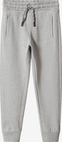 MANGO KIDS Tapered Pants 'FRANCIA 5' in Grey: front