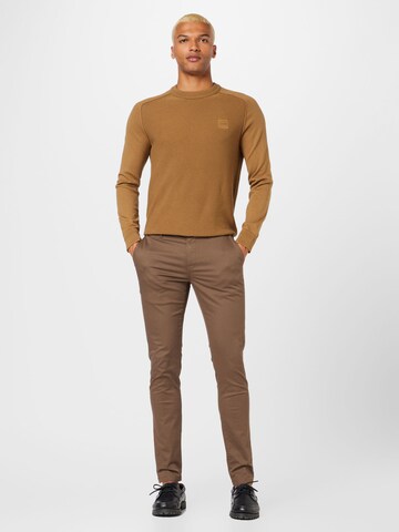 BOSS Orange Sweater 'Kesom' in Brown