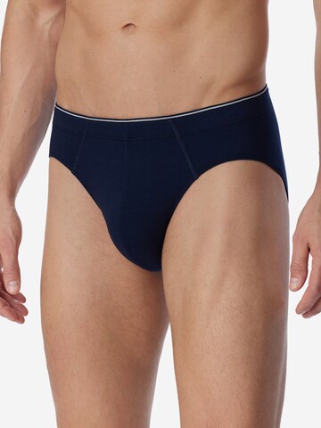 SCHIESSER Slip '95/5 Organic Cotton' in Blue