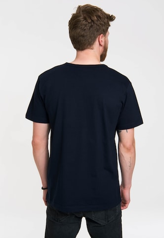 LOGOSHIRT Shirt in Blauw