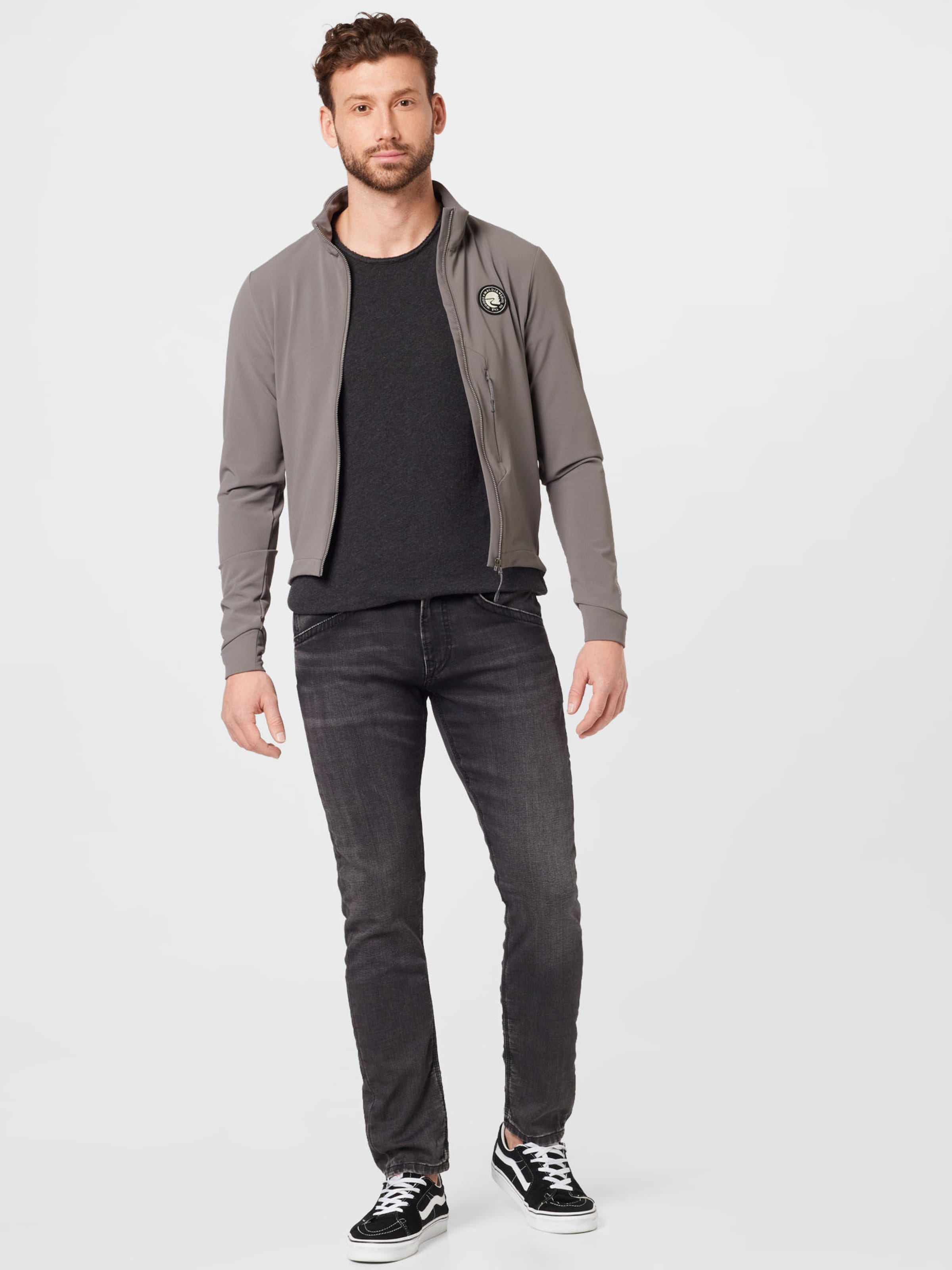 Männer Sportarten Maloja Sportjacke 'Wanderfalke' in Taupe - OR40926 Männer Sportarten Maloja Sportjacke 'Wanderfalke' in Taupe - OR40926