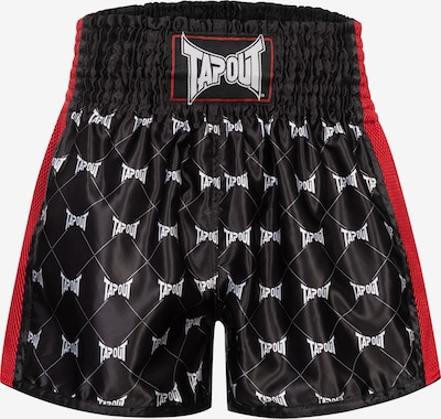 Sportinės kelnės 'Sorrento' iš Tapout, spalva – raudona / juoda / balta, Prekių apžvalga