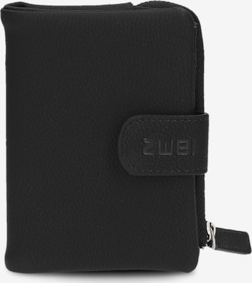 ZWEI Portemonnaie 'Mademoiselle' in Schwarz: Vorderseite