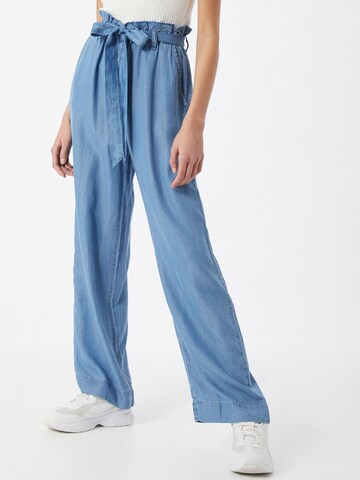 ABOUT YOU Wide leg Broek 'Sienna' in Blauw: voorkant