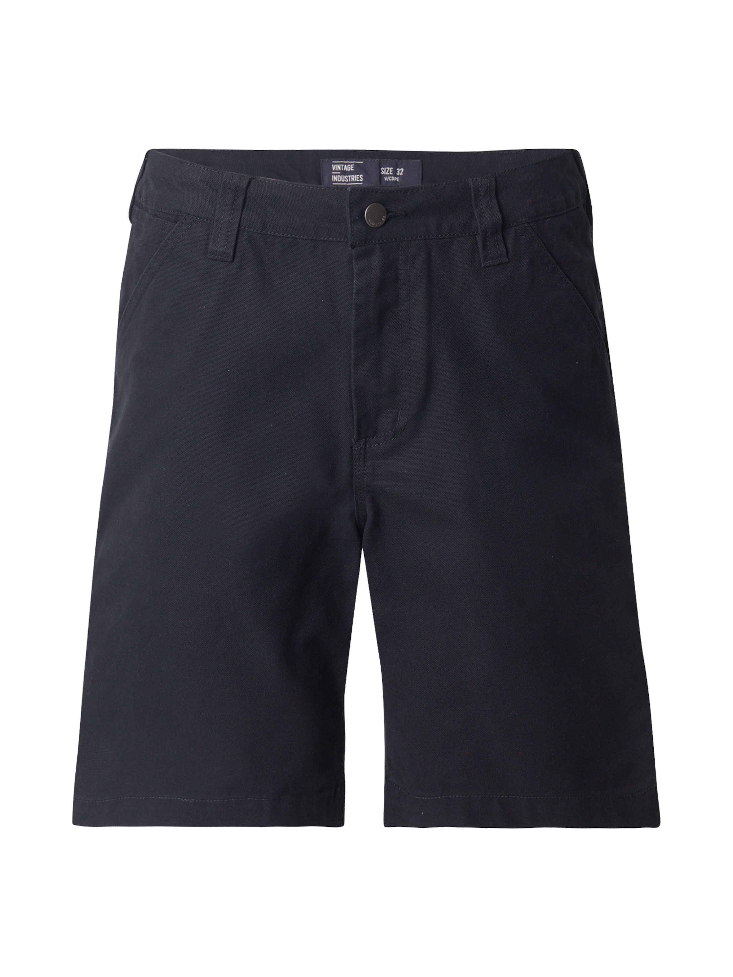 Vintage Industries Bukser 'Dayton' i sort: forside