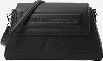 Karl Lagerfeld Skuldertaske 'Ikon' i sort: forside