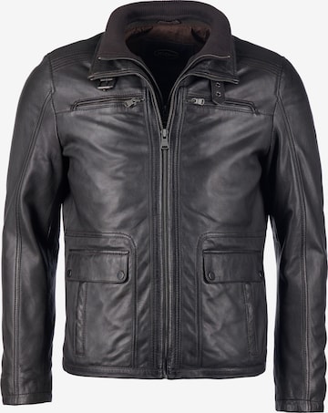 JCC Between-Season Jacket in Black: front