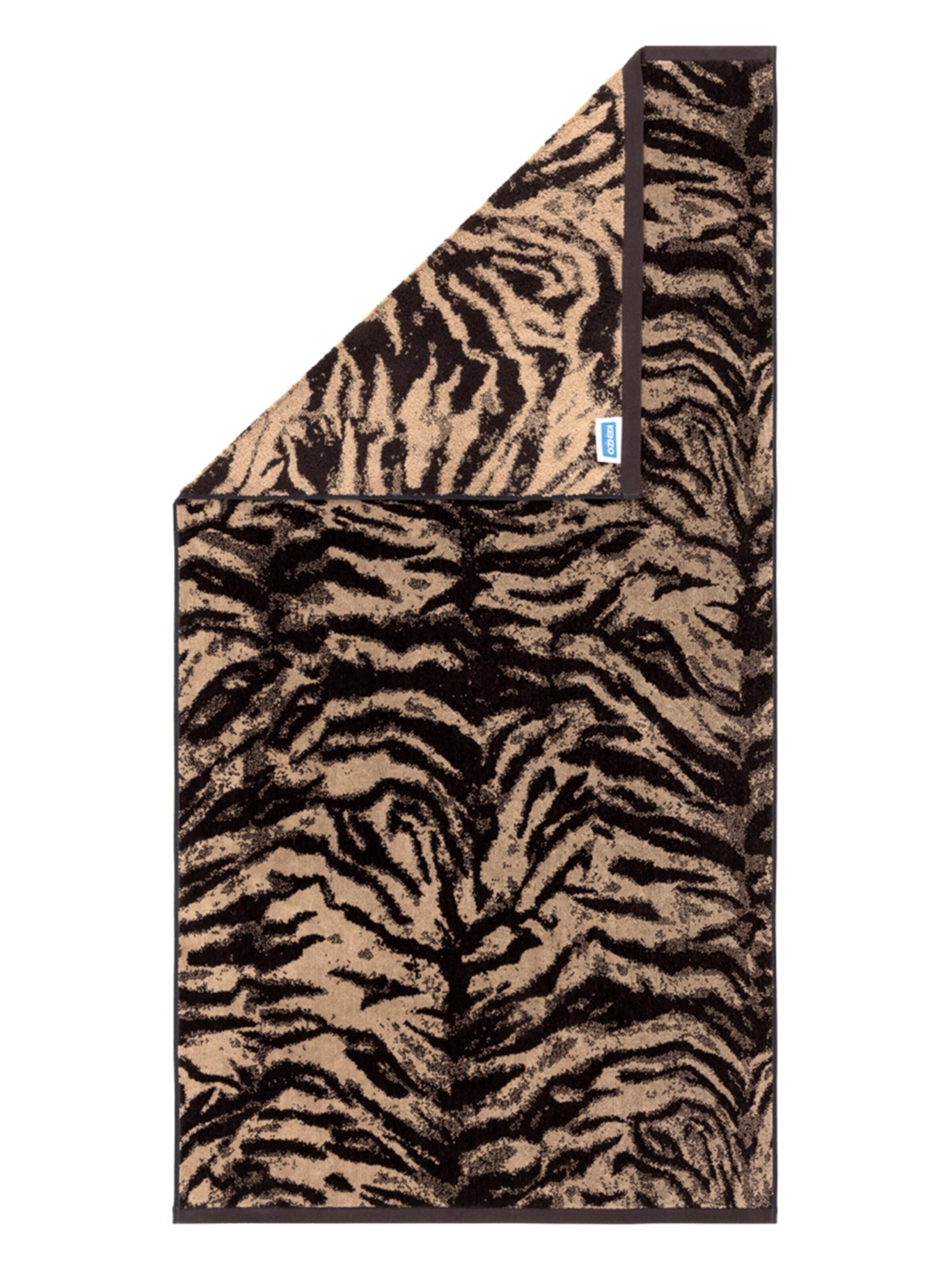 KENZO Towel 'KFAUVE' in Beige