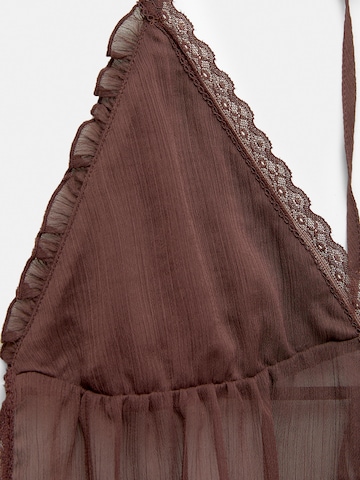 Haut Pull&Bear en rouge