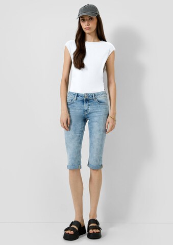 QS T-Shirt in Weiß