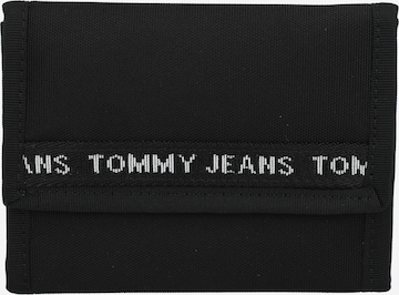 melns Tommy Jeans Naudas maks: no priekšpuses