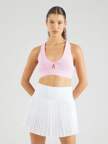Triangle Soutien-gorge Fabletics en rose : devant