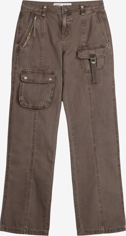 Loosefit Pantaloni di Bershka in beige: frontale