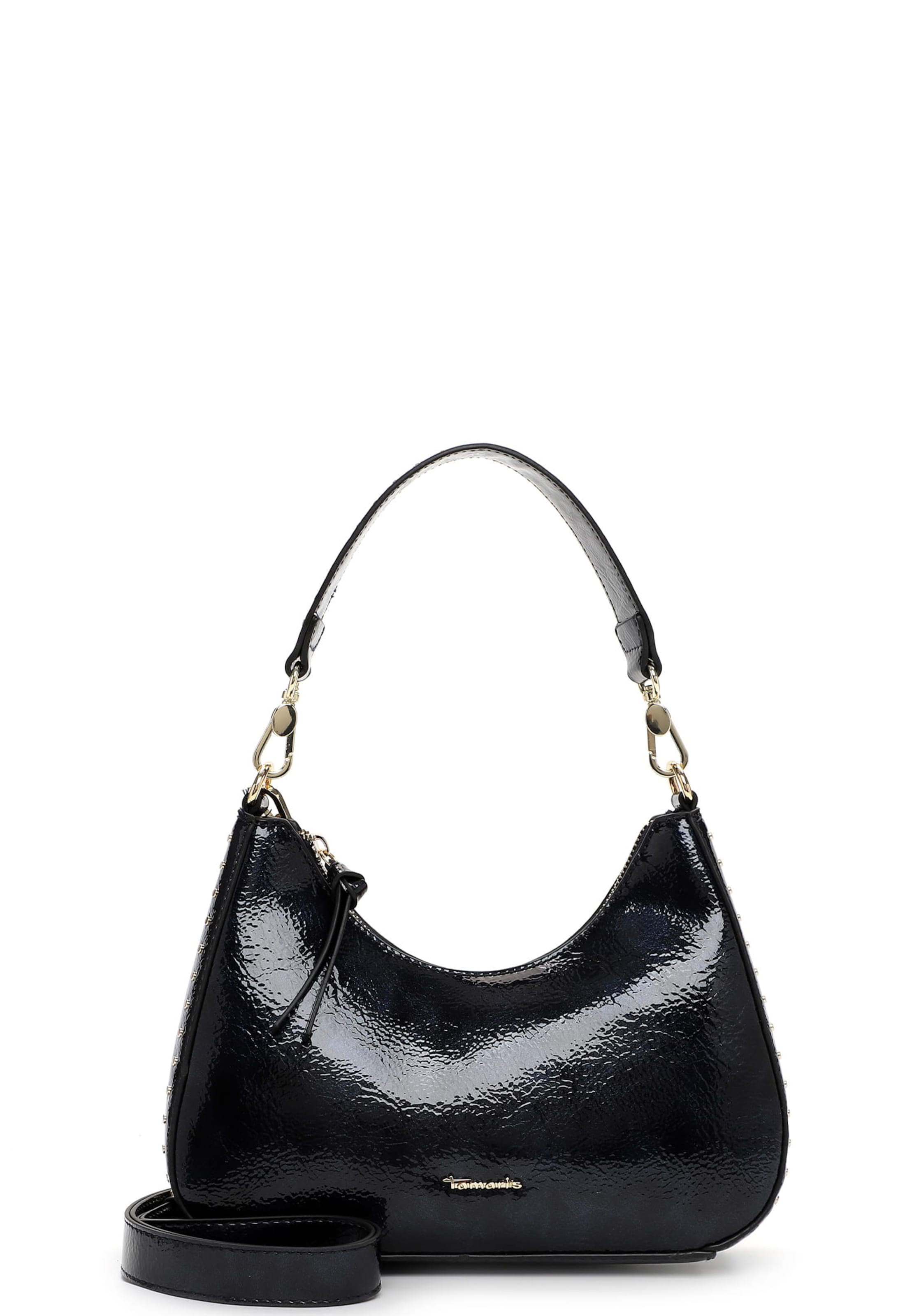 Poche ventrale 'Georgiana' Tamaris en bleu : devant