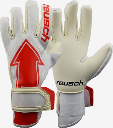 REUSCH Athletic Gloves in White