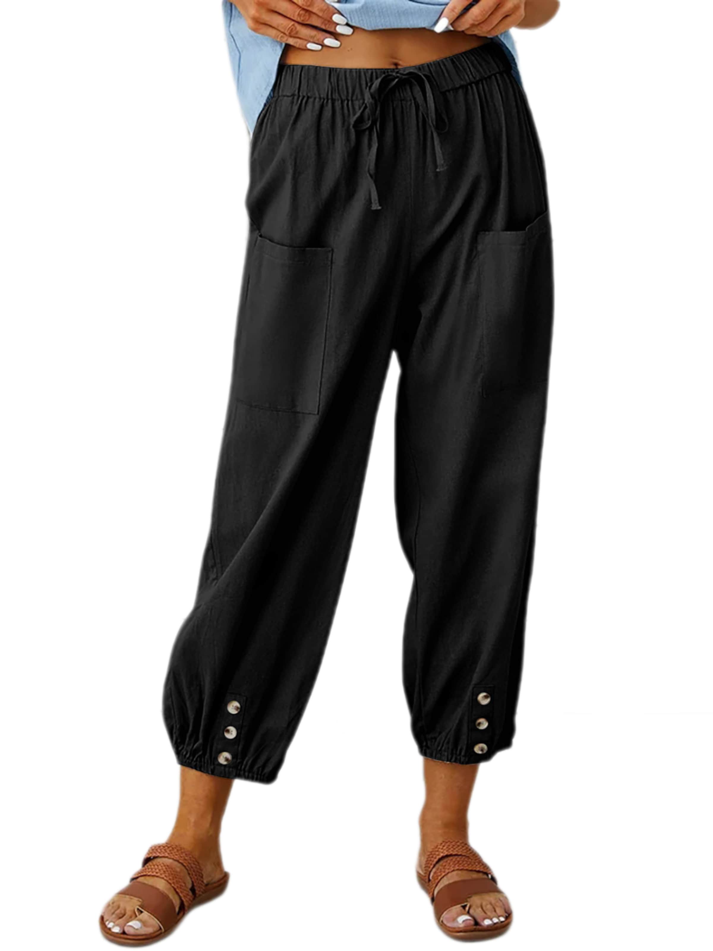 Yesfashion Pants in Black: front
