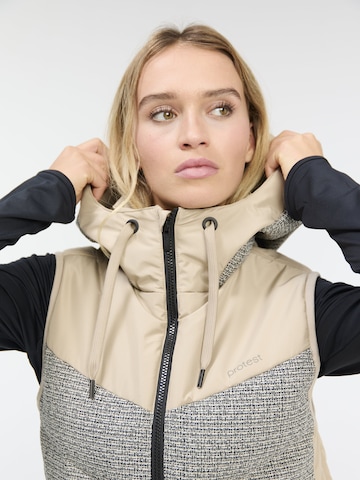 PROTEST Vest 'PRTPHAR' in Brown