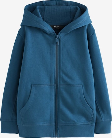 Veste de survêtement Next en bleu : devant