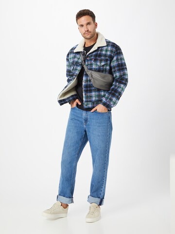 LEVI'S ® Regular fit Between-season jacket 'Vintage Fit Sherpa Trucker' in Mixed colours