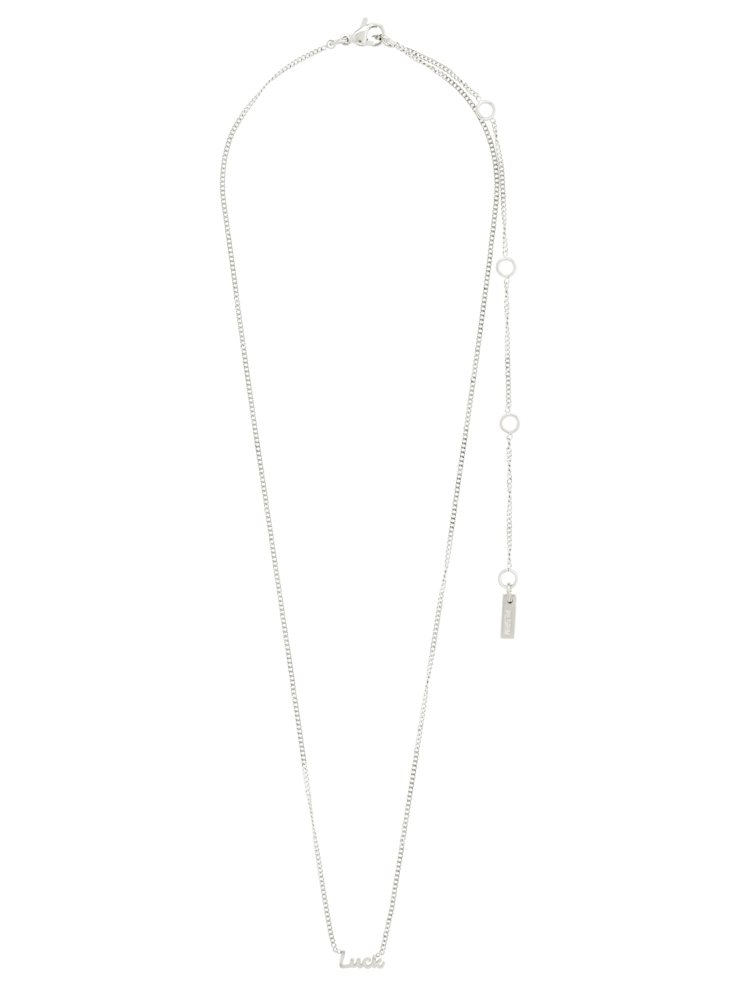 sidabrinė Pilgrim Grandinėlė 'Luck': priekis