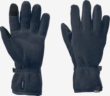 JACK WOLFSKIN Gloves 'Spirit' in Blue: front