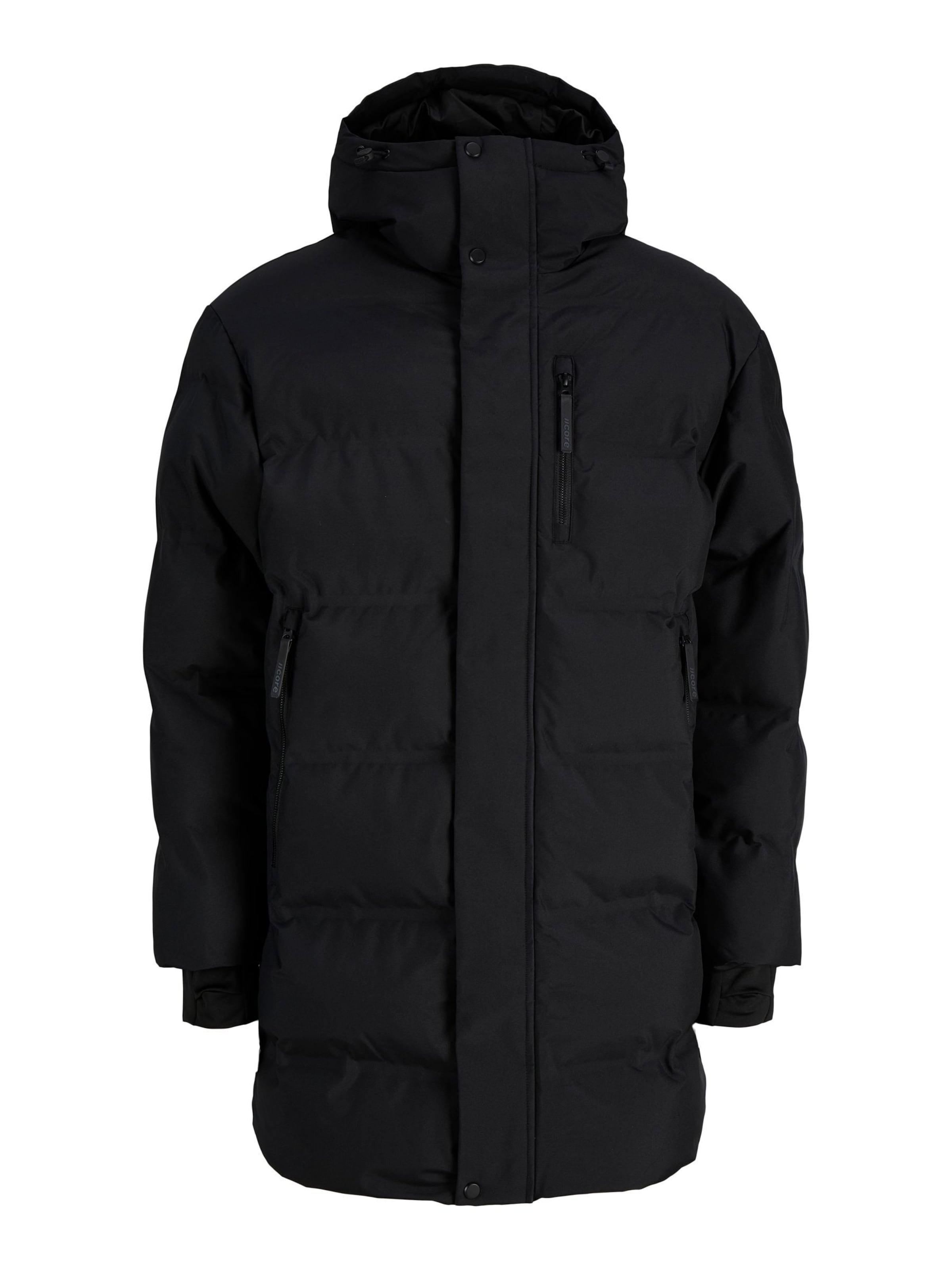 JACK & JONES Winter Coat 'JCOTrace Alpha' in Black: front
